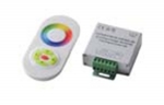 Контроллеры RGB RF 12-24V 216W TRC-09W с сенсорным пультом белого цвета