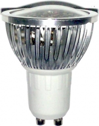 Светодиодная лампа CL5 GU10-220V , цвет белый теплый 3500К
