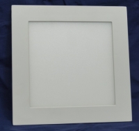Встраиваемая квадратная светодиодная панель 200*200мм белый нейтральный 4500K белая рамка 15 Вт LT006-200